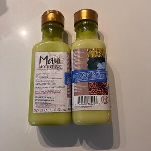 NEW x2 Maui Moisture Hair Care Lightweight Curls + Flaxseed Conditioner 385ml